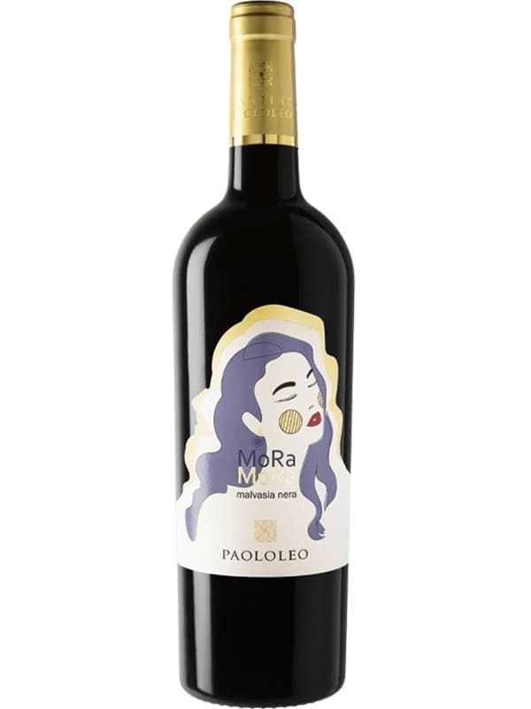 Вино Мора Мора, Мальвазія Нера / Mora Mora, Malvasia Nera, Cantine Paololeo, червоне сухе 0.75л