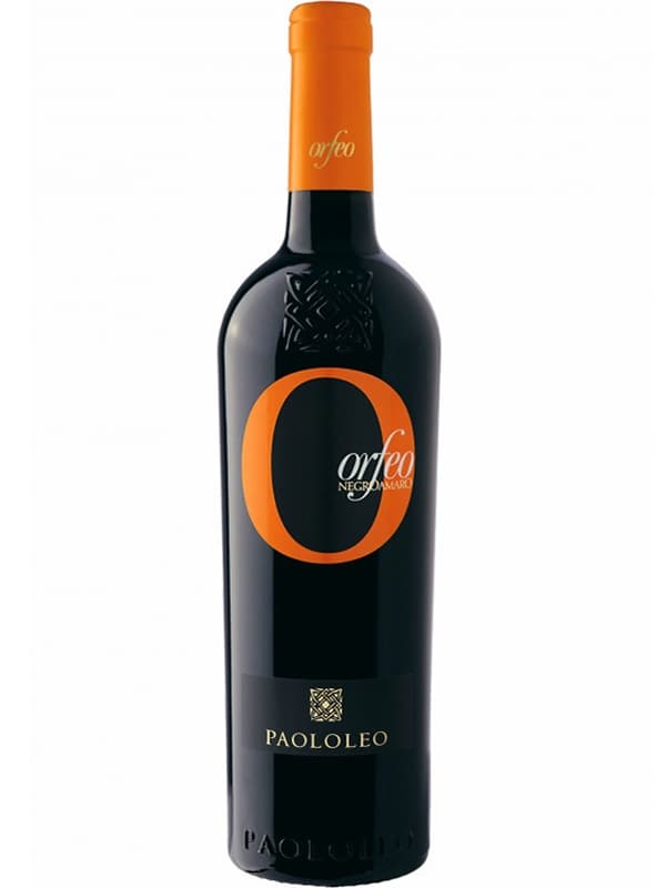 Вино Орфео, Негроамаро Пулія / Orfeo, Negroamaro Puglia, Cantine Paololeo, червоне сухе 0.75л