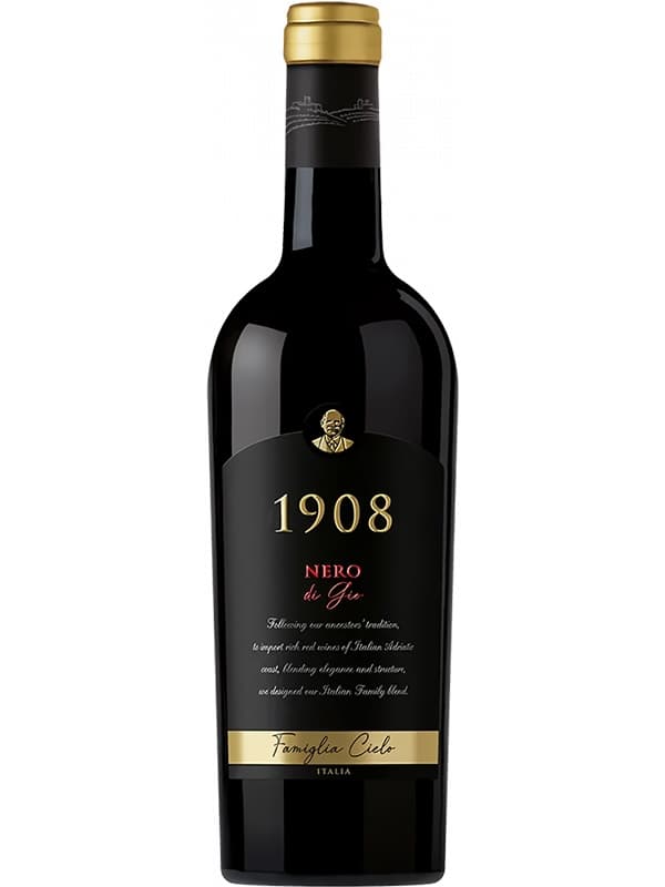 Вино Неро ді Джіо, Россо д'Італія / Nero di Gio, Rosso d'Italia, Cielo e Terra, червоне напівсухе 0.75л