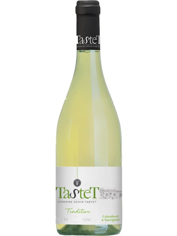 Вино Традішн, Коломбар-Совіньйон / Tradition, Colombard-Sauvignon, Domaine Denis Tastet, біле сухе 0.75л