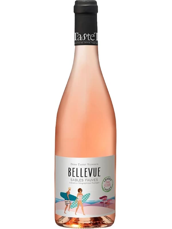 Вино Бельвю, Розе / Bellevue, Rose, Domaine Denis Tastet, рожеве сухе 0.75л