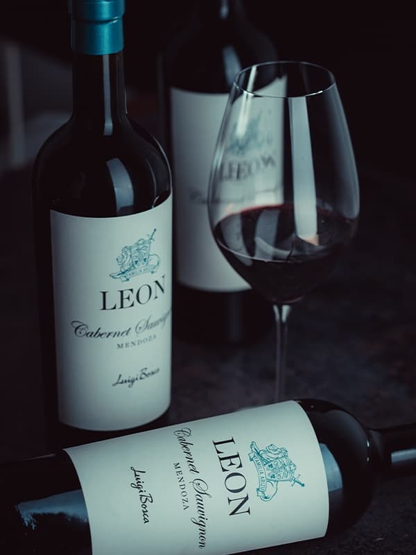 Вино Леон, Каберне Совіньйон / Leon, Cabernet Sauvignon, Luigi Bosca, червоне сухе 0.75л