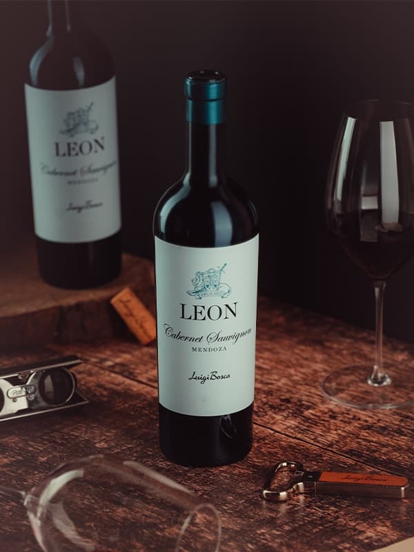 Вино Леон, Каберне Совіньйон / Leon, Cabernet Sauvignon, Luigi Bosca, червоне сухе 0.75л