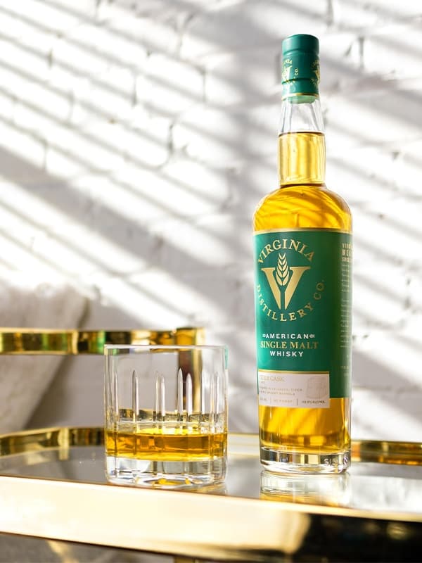 Віскі Сідер Каск, Американ Сінгл Молт / Cider Cask, American Single Malt, Virginia Distillery Company, 46.5%, 0.7л