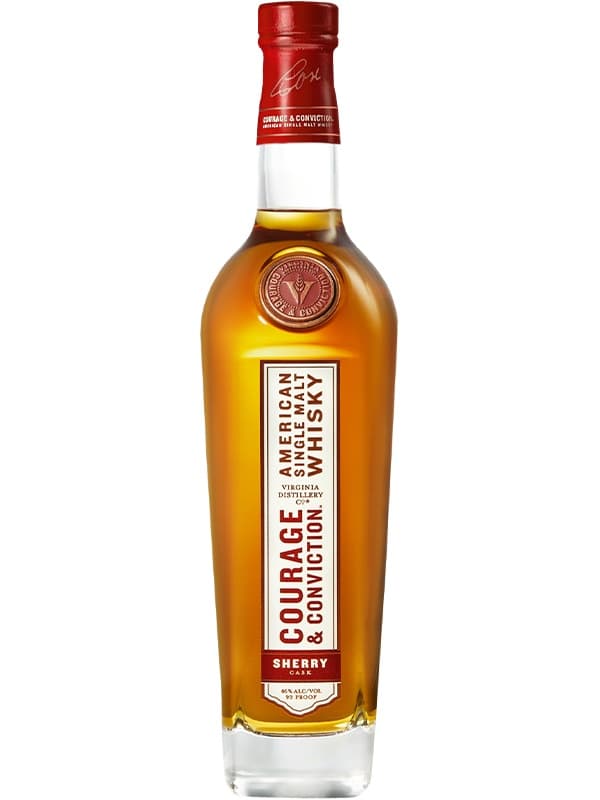 Віскі Каредж & Конвікшн, Шеррі Каск / Courage & Conviction, Sherry Cask, Virginia Distillery Company, 46%, 0.7л