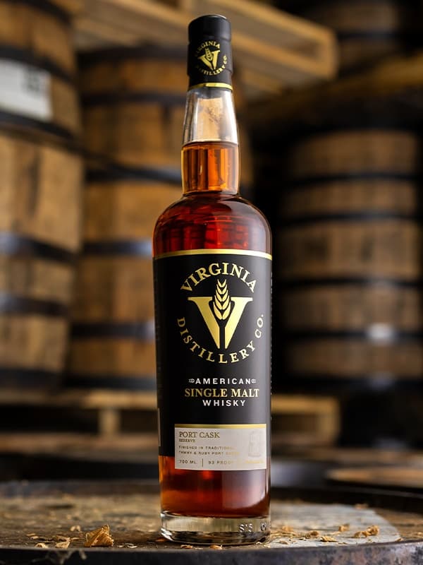 Віскі Порт Каск, Американ Сінгл Молт / Port Cask, American Single Malt, Virginia Distillery Company, 46.5%, 0.7л