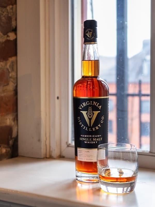 Віскі Порт Каск, Американ Сінгл Молт / Port Cask, American Single Malt, Virginia Distillery Company, 46.5%, 0.7л