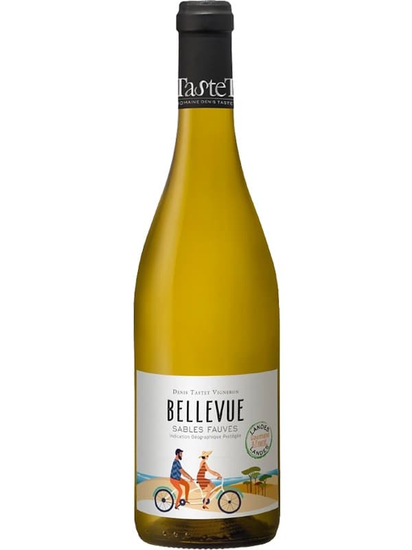 Вино Бельвю, Блан Мульо / Bellevue, Blanc Moelleux, Domaine Denis Tastet, біле напівсолодке 0.75л