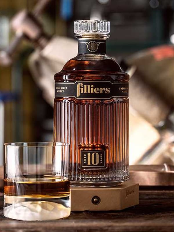 Віскі Філлерс, Сінгл Молт / Filliers, Single Malt, 10 років, 43%, 0.7л