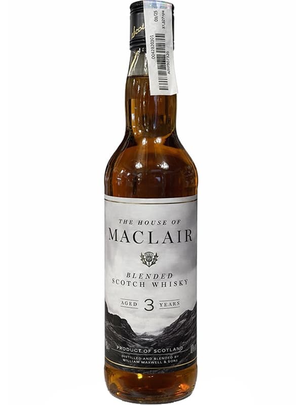 Віскі Хаус оф Маклер / House of Maclair, Ian Macleod, 3 роки, 40%, 0.7л
