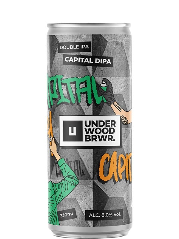 Пиво Кепітал Діпа / Capital Dipa, Underwood Brewery, з/б, 8%, 0.33л