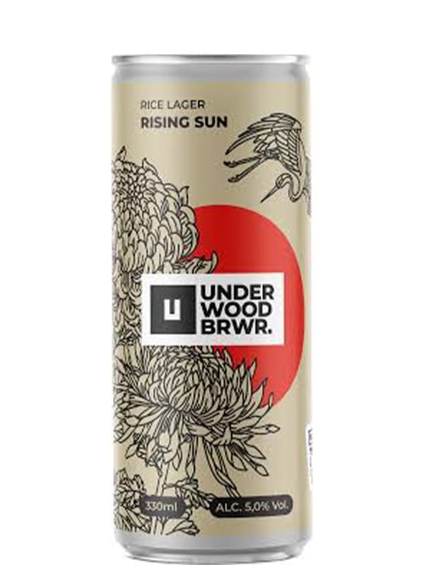 Пиво Underwood Brewery Rising Sun світле 5% 0.33 л з/б