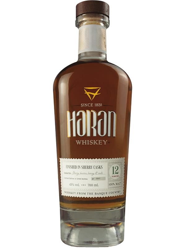 Віскі Харан, Фінішед ін Шеррі Каск / Haran, Finished in Sherry Cask, 12 років, 43%, 0.7л