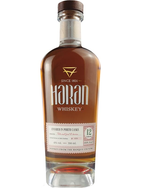 Віскі Харан, Фінішед ін Порто Каск / Haran, Finished in Porto Cask, 12 років, 43%, 0.7л