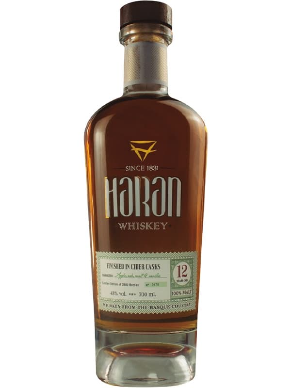 Віскі Харан, Фінішед ін Сідер Каск / Haran, Finished in Cider Cask, 12 років, 43%, 0.7л