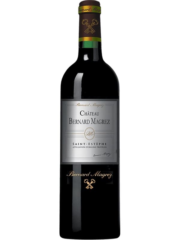 Вино Шато Бернар Магре, Сент-Естеф / Chateau Bernard Magrez, Saint-Estephe, 2018 рік, червоне сухе 0.75л