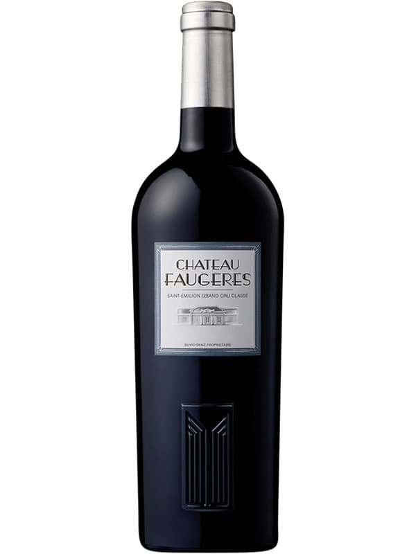 Вино Шато Фожер, Сент-Еміліон Гран Крю / Chateau Faugeres, Saint-Emilion Grand Cru, червоне сухе 0.75л
