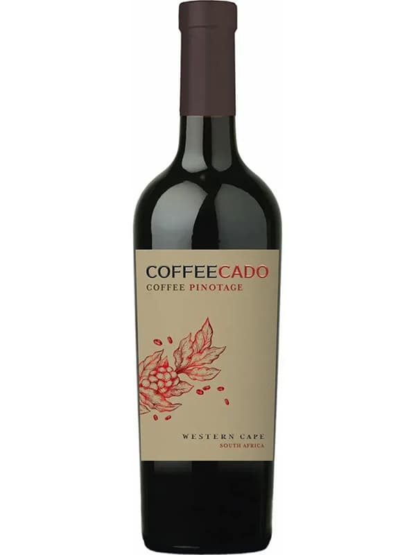 Вино Кофекадо, Пінотаж / Coffeсado, Pinotage, Villiera Wines, червоне сухе 0.75л