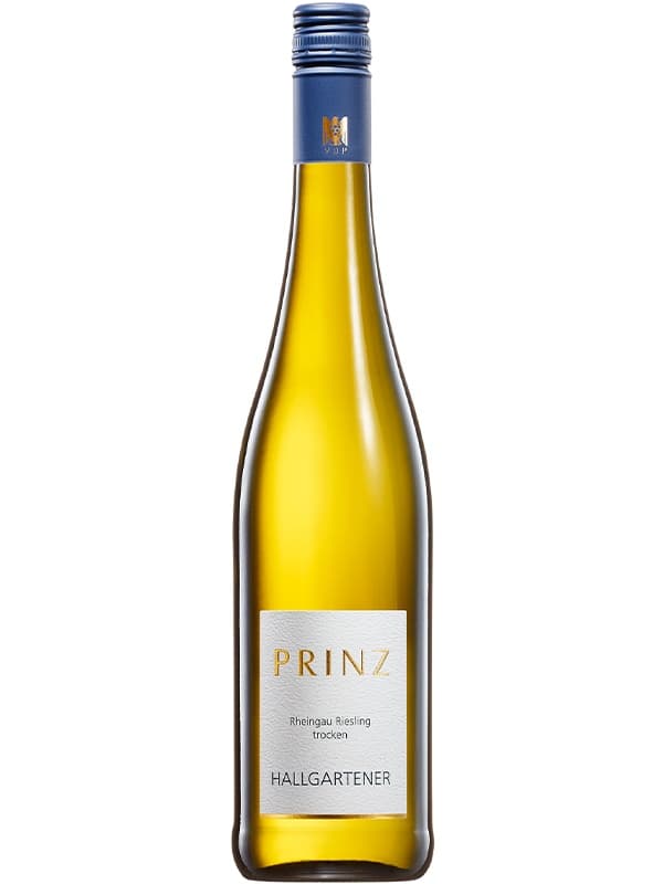 Вино Райнгау Рислінг Трокен, Халльгартенер / Rheingau Riesling Trocken, Hallgartener, Weingut Prinz, біле сухе 0.75л
