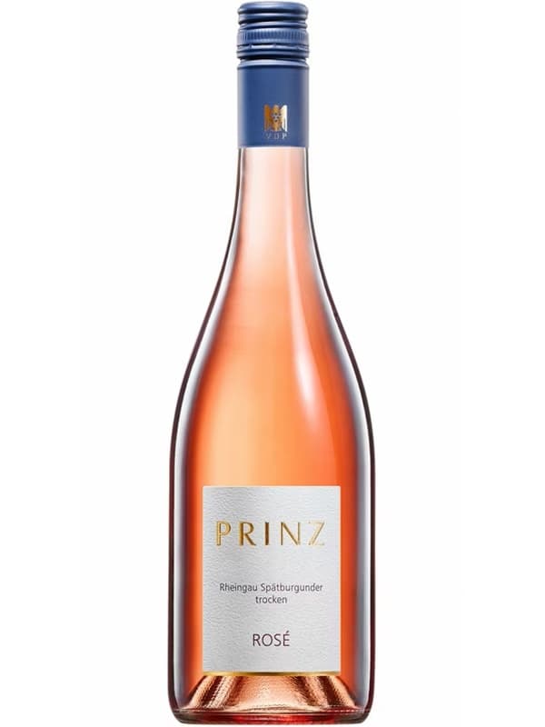 Вино Райнгау Шпетбургундер Трокен, Розе / Rheingau Spatburgunder Trocken, Rose, Weingut Prinz, рожеве сухе 0.75л