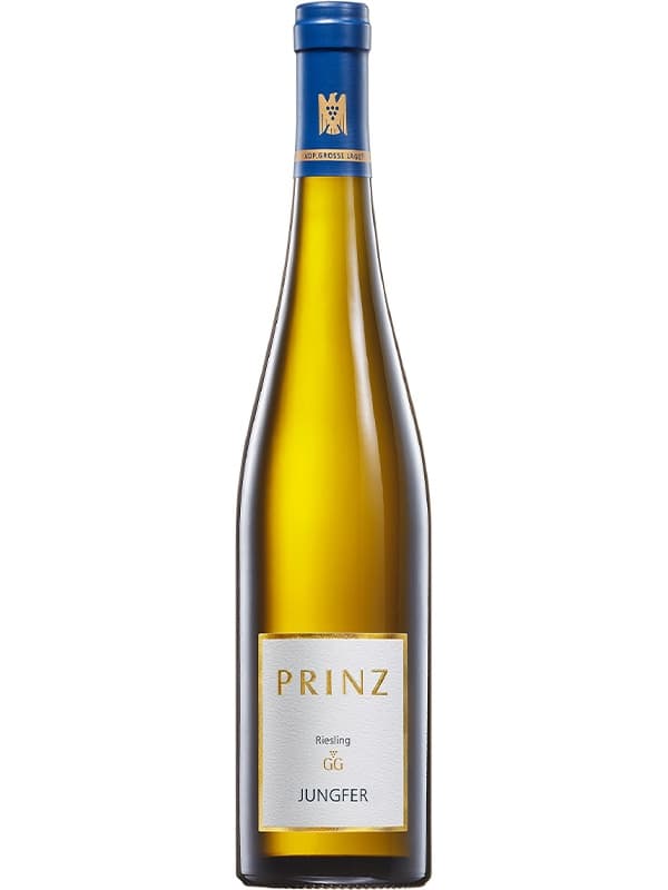 Вино Рислінг Трокен, Юнгфер / Riesling Trocken, Jungfer, Weingut Prinz, біле сухе 0.75л