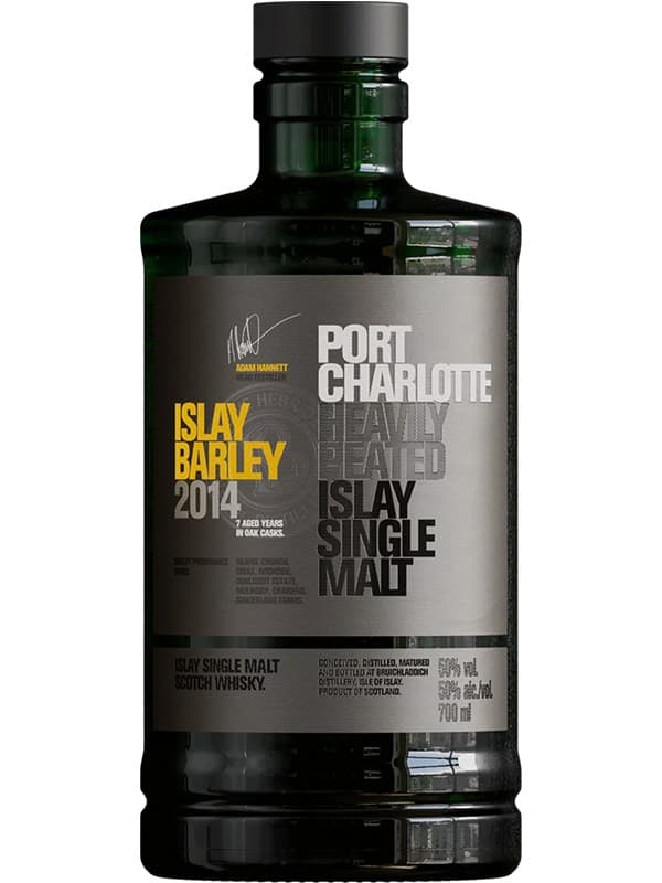 Віскі Айла Барли, Брукладді Порт Шарлотті / Islay Barley, Bruichladdich Port Charlotte, 2014 рік, 50%, 0.7л