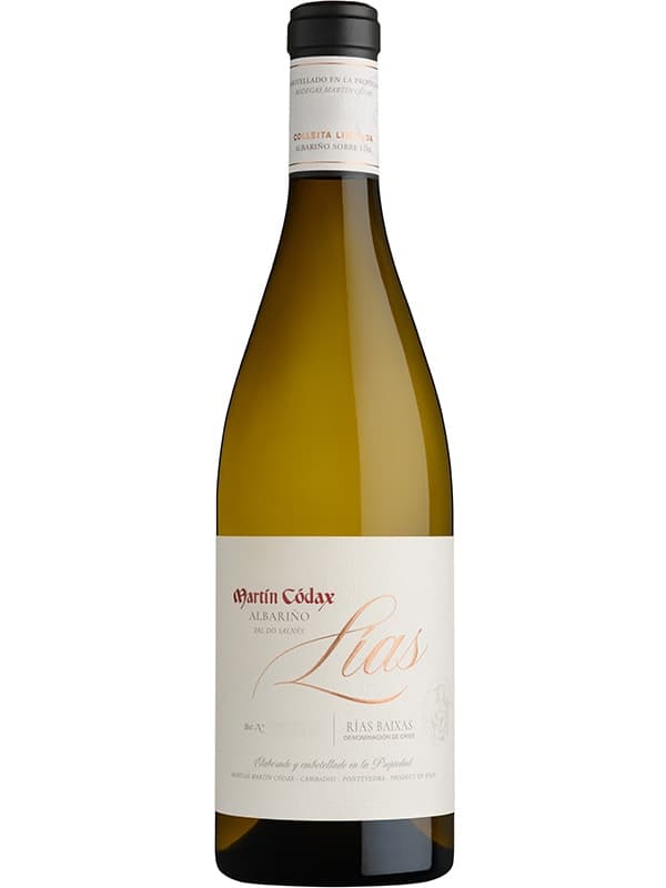 Вино Ліас Альбаріньо, Ріас Байшас / Lias Albarino, Rias Baixas, Martin Codax, біле сухе 0.75л