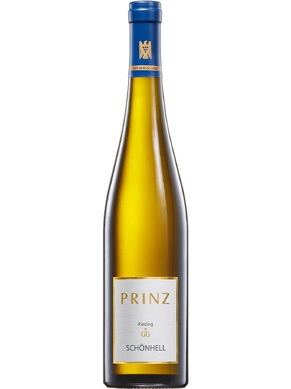 Вино Райнгау Рислінг Трокен, Халльгартен Шонелль / Rheingau Riesling Trocken, Hallgartener Schonhell, Weingut Prinz, біле сухе 0.75л