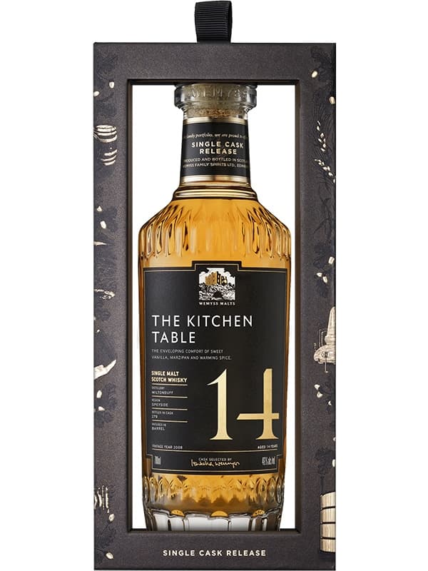 Віскі Зе Кітчен Тейбл, Сінгл Молт / The Kitchen Table, Single Malt, Wemyss Malts, 14 років, 46%, 0.7л