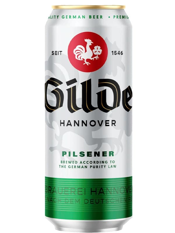 Пиво Пілсенер Ганновер, Гілде / Pilsener Hannover, Gilde, з/б, 4.9%, 0.5л