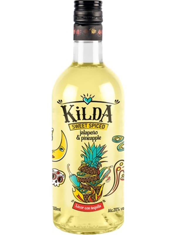 Лікер на основі текіли Кілда, Халапеньйо та Ананас / Kilda, Jalapeno & Pineapple, 20%, 0.7л