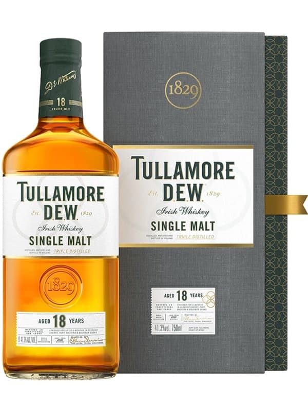 Віскі Талламор Дью, Сінгл Молт / Tullamore Dew, Single Malt, 18 років, 41.3%, 0.7л