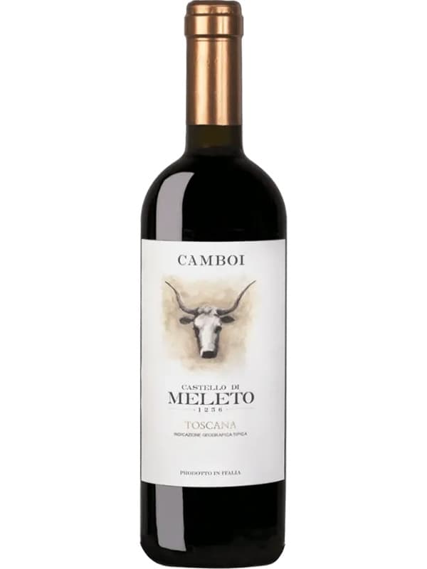 Вино Камбої, Россо Тоскана / Camboi, Rosso Toscana, Castello di Meleto, червоне сухе 0.75л