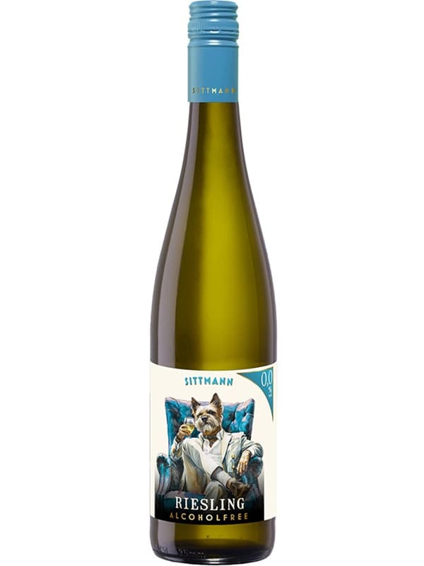 Безалкогольне вино Сіттман, Рислінг / Sittman, Riesling, Peter Mertes, біле 0.75л