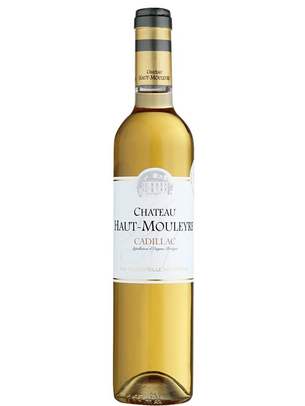 Вино Шато О-Мулер, Кадіяк / Chateau Haut-Mouleyre, Cadillac, біле солодке 0.5л