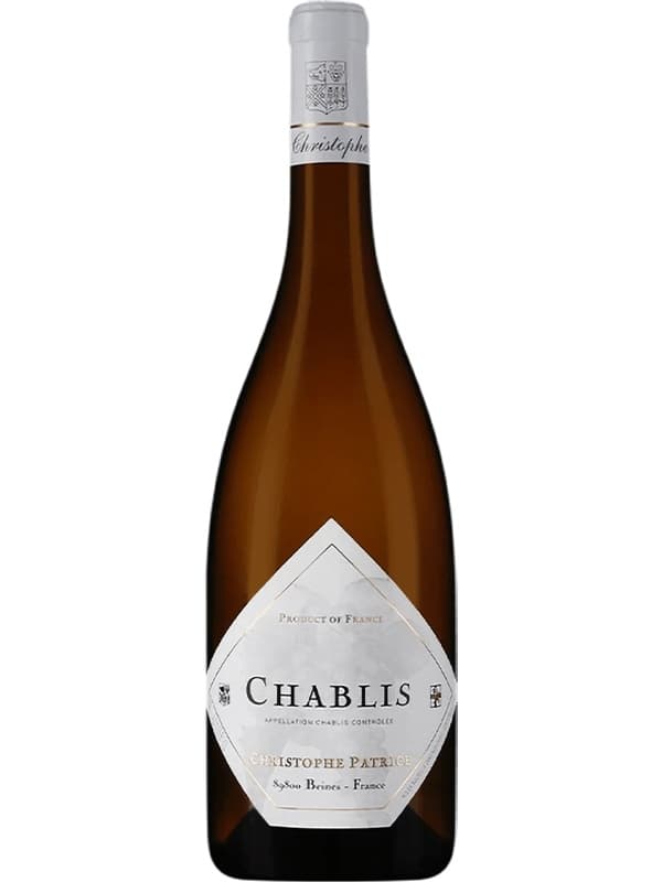 Вино Шаблі, Крістофф Патріс / Chablis, Christophe Patrice, біле сухе 0.75л