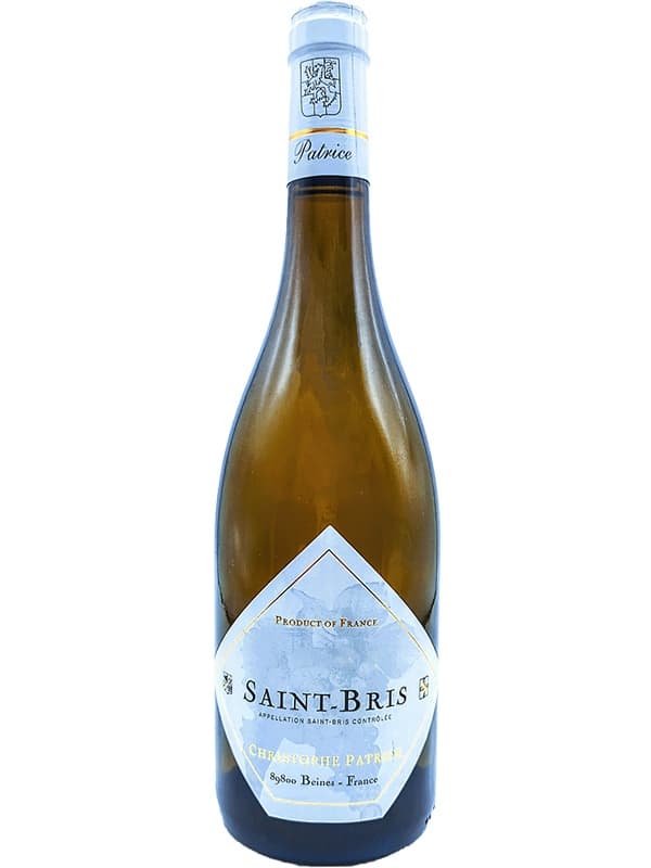 Вино Сен Брі, Крістофф Патріс / Saint Bris, Christophe Patrice, біле сухе 0.75л