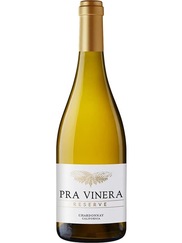 Вино Пра Вінера, Резерв Шардоне / Pra Vinera, Reserve Chardonnay, Fior di Sole, біле сухе 0.75л