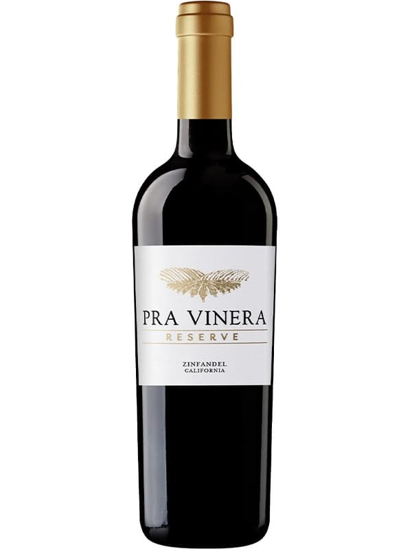 Вино Пра Вінера, Резерв Зінфандель / Pra Vinera, Reserve Zinfandel, Fior di Sole, червоне сухе 0.75л