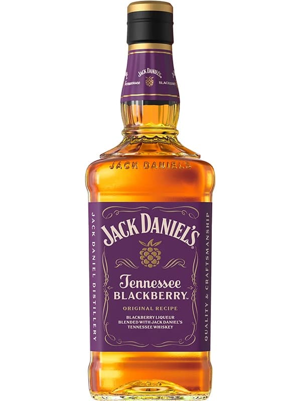 Віскі-лікер Джек Деніелс, Теннессі Блекберрі / Jack Daniel's, Tennessee Blackberry, 35%, 1л