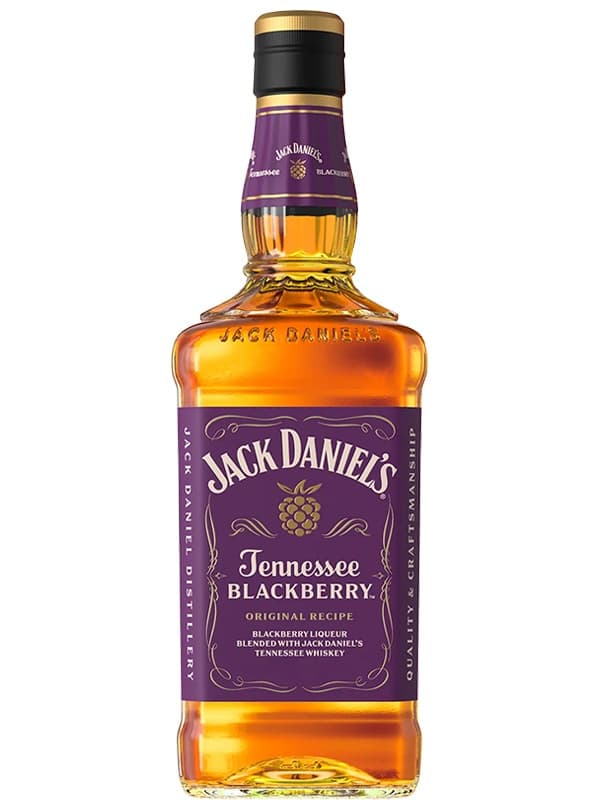 Віскі-лікер Джек Деніелс, Теннессі Блекберрі / Jack Daniel's, Tennessee Blackberry, 35%, 0.7л