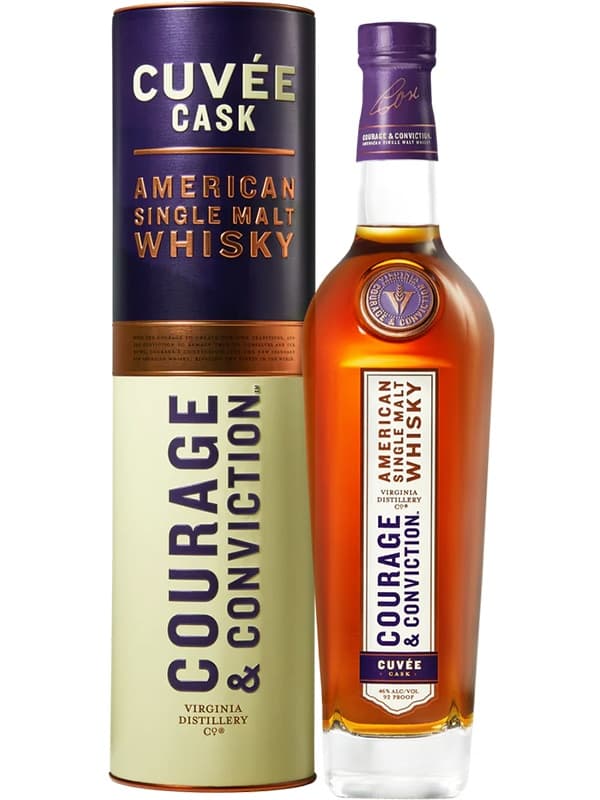 Віскі Каредж & Конвікшн, Кюве Каск / Courage & Conviction, Cuvee Cask, Virginia Distillery Company, 46%, 0.7л