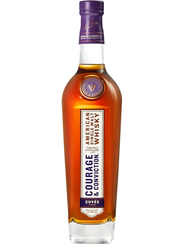 Віскі Каредж & Конвікшн, Кюве Каск / Courage & Conviction, Cuvee Cask, Virginia Distillery Company, 46%, 0.7л