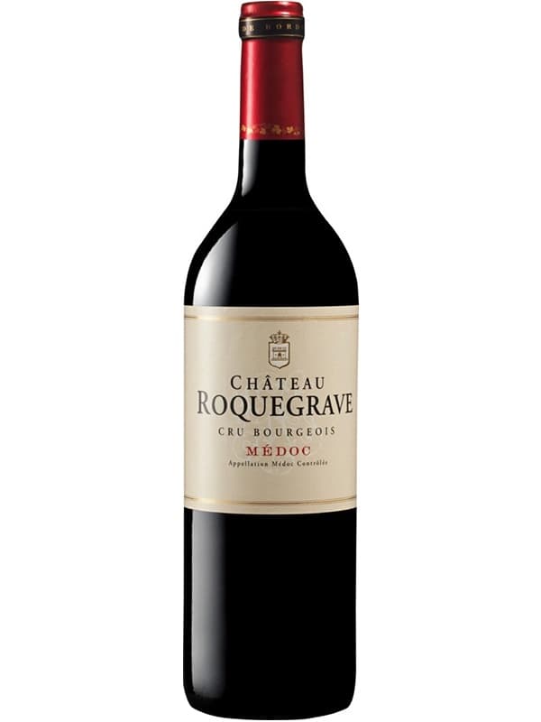 Вино Шато Рокграв, Медок Крю Буржуа / Chateau Roquegrave, Medoc Cru Bourgeois, червоне сухе 0.75л