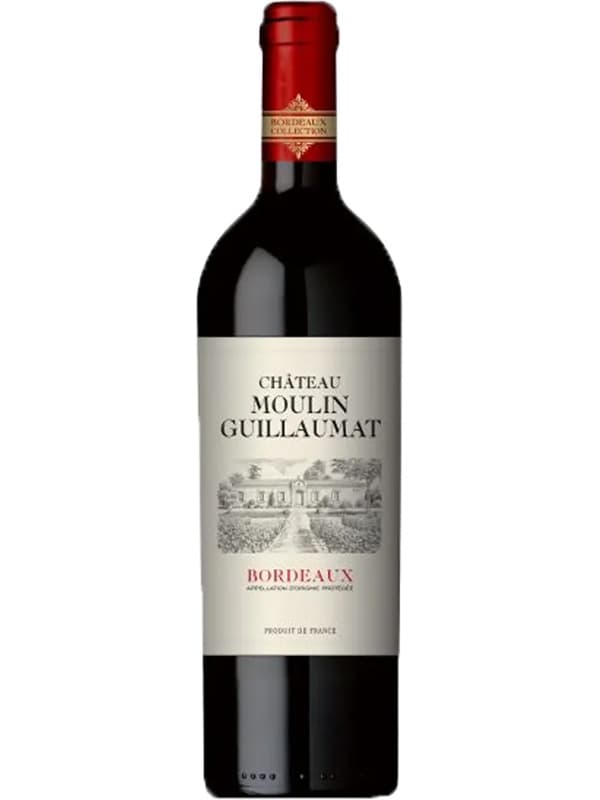 Вино Шато Мулен Гійома, Бордо / Chateau Moulin Guillaumat, Bordeaux, Maison Duprat, червоне сухе 0.75л