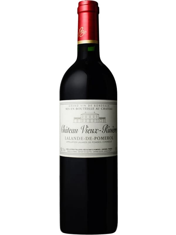 Вино Шато В’є-Рів'єр, Лаланд-де-Помероль / Chateau Vieux-Riviere, Lalande-de-Pomerol, червоне сухе 0.75л