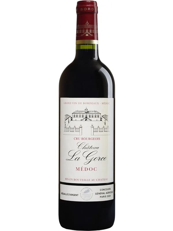 Вино Шато Ля Горс, Медок Крю Буржуа / Chateau La Gorce, Medoc Cru Bourgeois, червоне сухе 0.75л