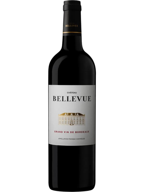 Вино Шато Бельвю, Фронсак / Chateau Bellevue, Fronsac, червоне сухе 0.75л