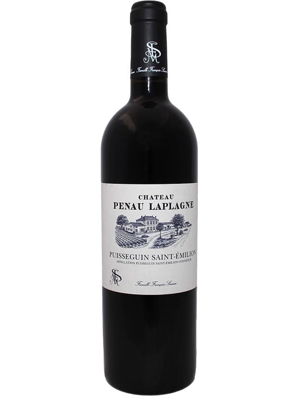 Вино Шато Пено Лаплань, Пюїссген-Сент-Емільйон / Chateau Penau Laplagne, Puisseguin Saint-Emilion, червоне сухе 0.75л