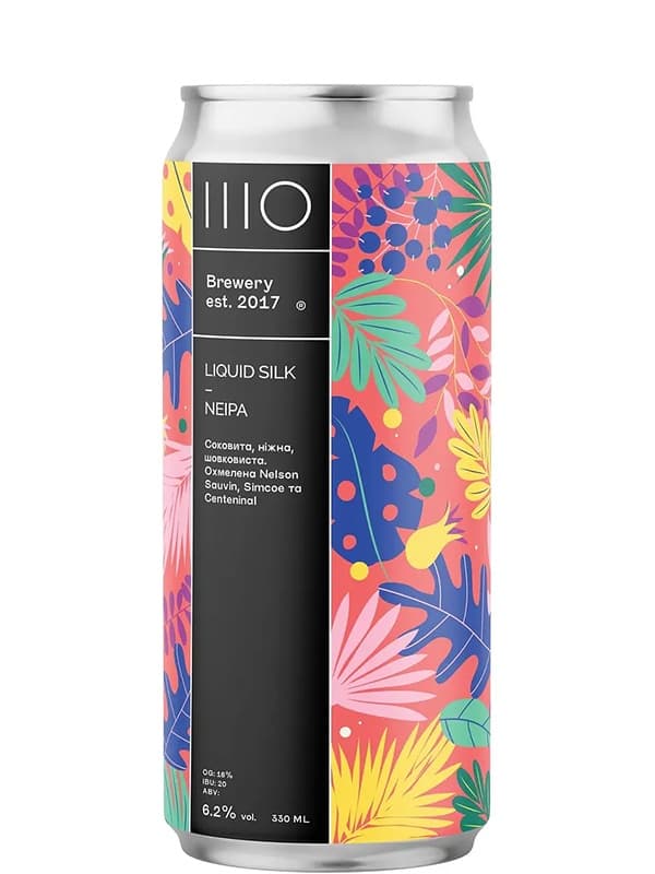 Пиво Ліквід Сілк / Liquid Silk, SHO Brewery, з/б, 6.2%, 0.33л